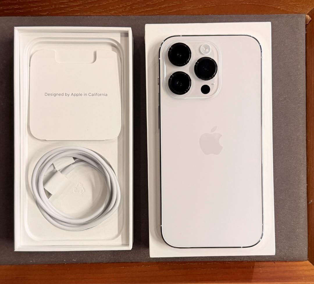 iPhone 14 Pro シルバー 1TB SIMフリー バッテリー100%