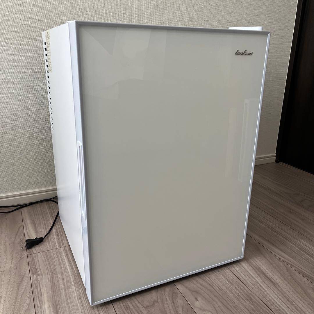 三ツ星貿易 寝室用冷蔵庫 40L ML-40SG-W エクセレンス