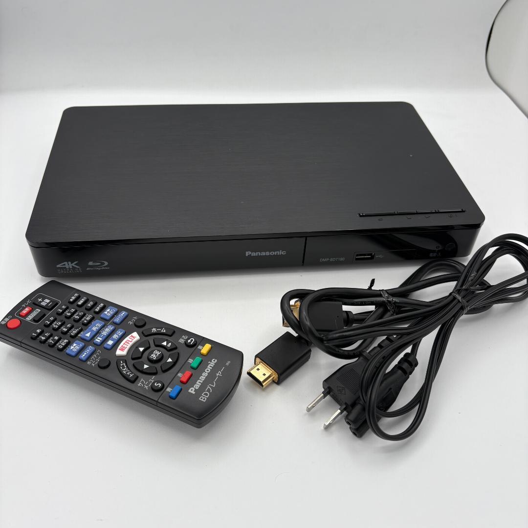 パナソニック ブルーレイプレーヤー DMP-BDT180-K