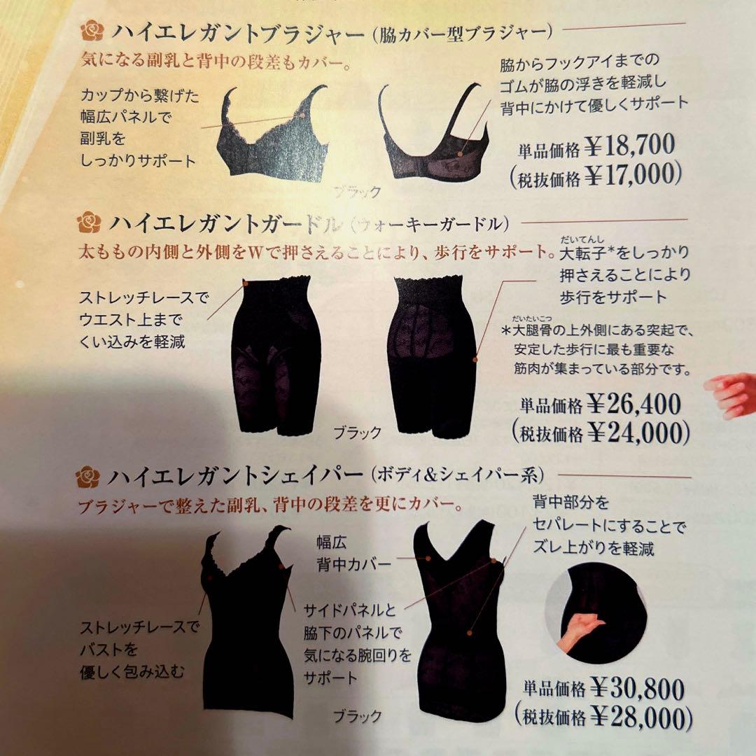 補正下着シャンデール ハイエレガント　フルロングガードル 70