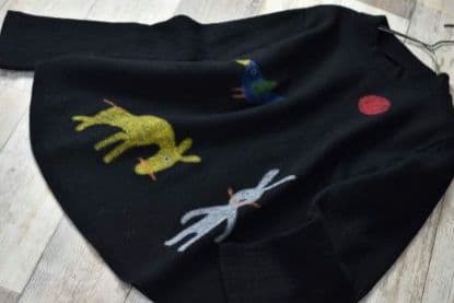 アルベロベロOLLEBOREBLA✾ウールチュニック✾ブラック