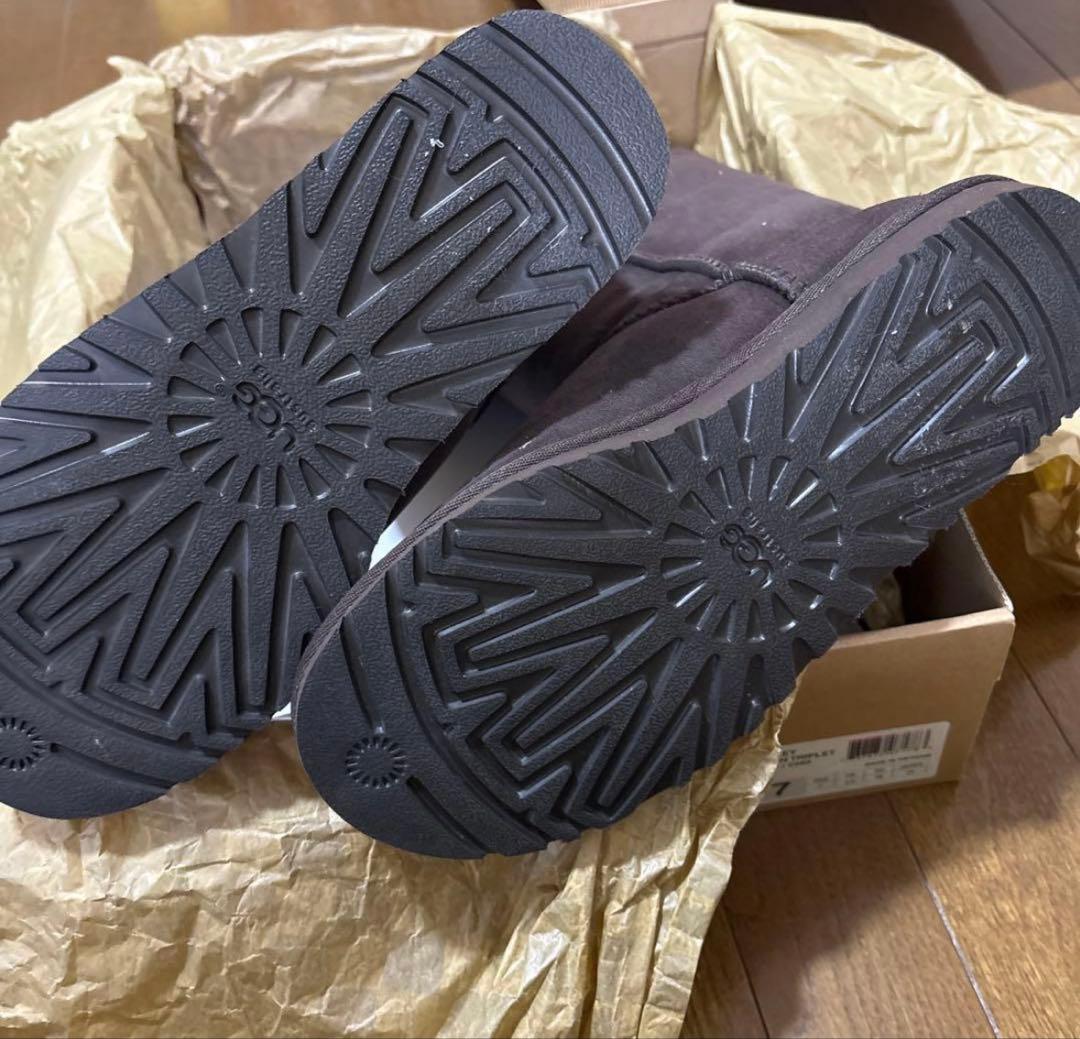 【新品】　UGG ムートンブーツ チョコレート 24cm