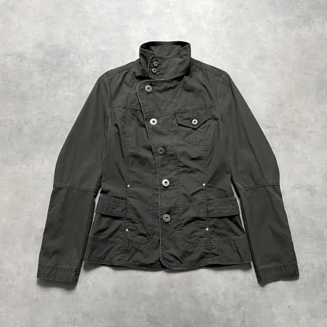 ジャケット・アウター 00s DIESEL archive military jacket y2k M