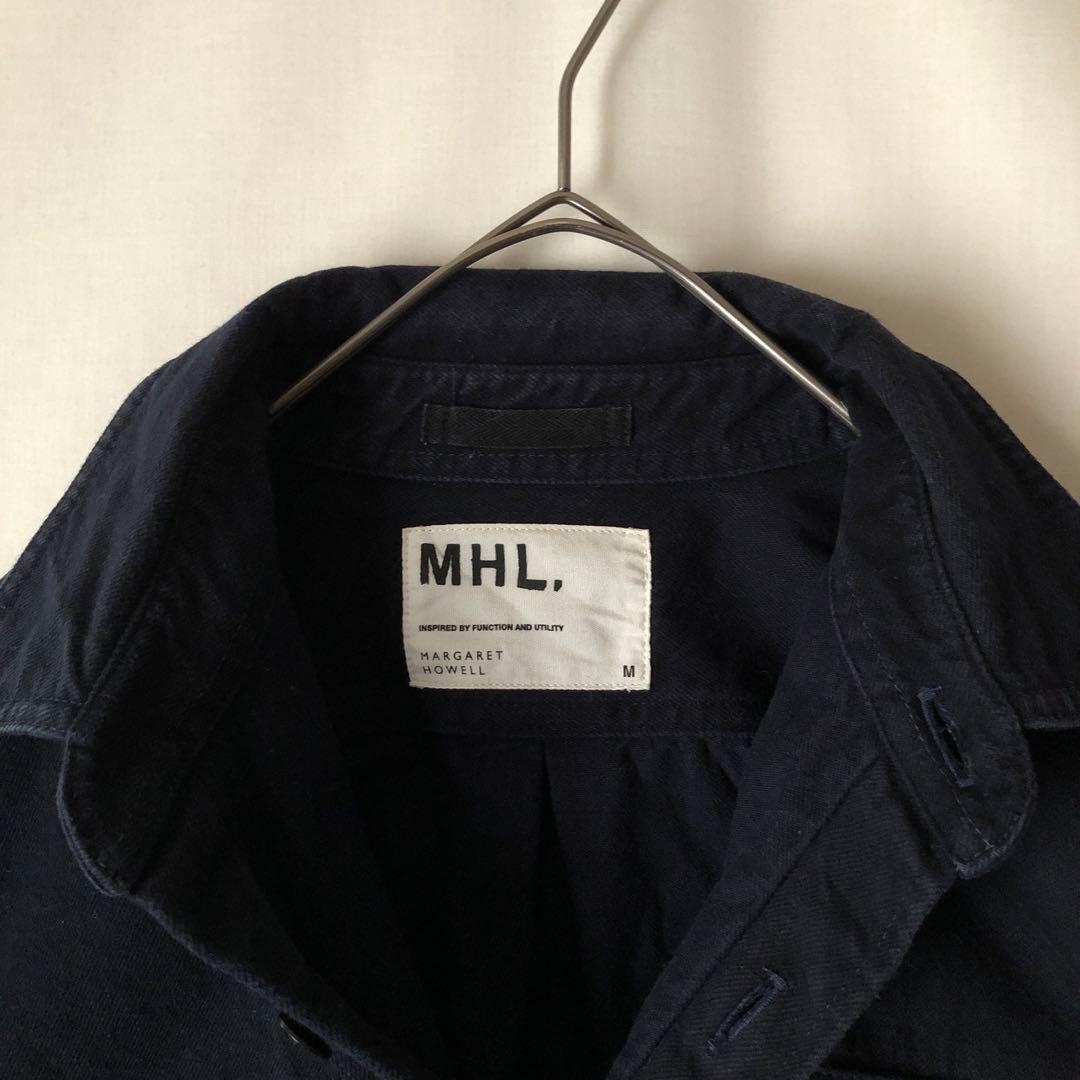 春物 MHL, エムエイチエル シャツジャケット MARGARET HOWELL