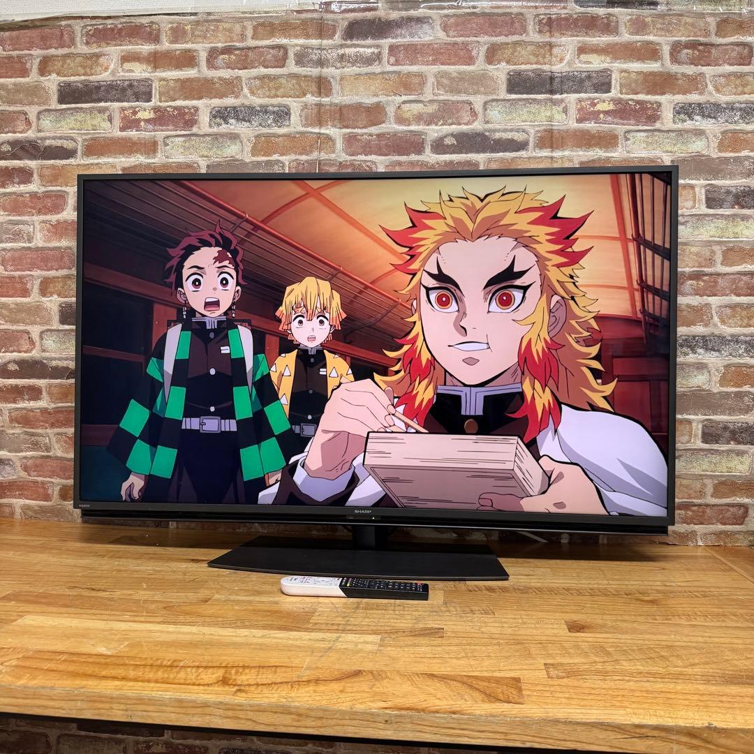 シャープ 50V型 4K 液晶テレビ AQUOS 4T-C50BL1 動画アプリ