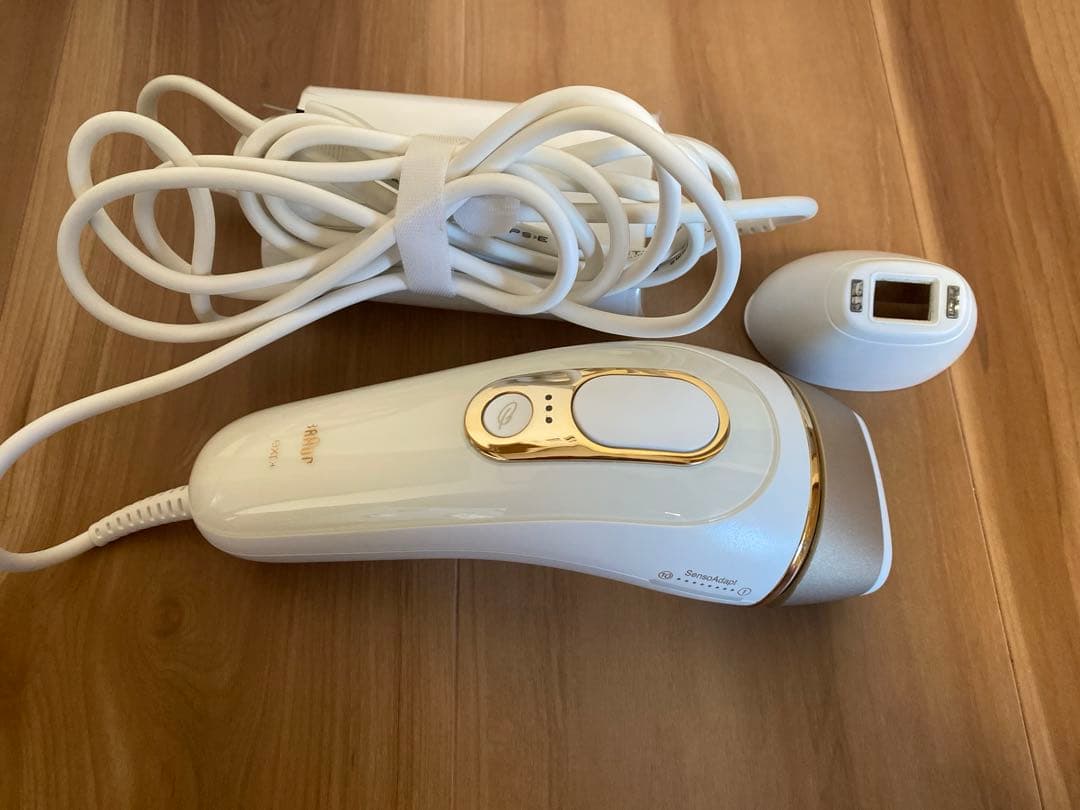 Braun ブラウン 光美容器 Silk-expert Pro5白×ゴールド