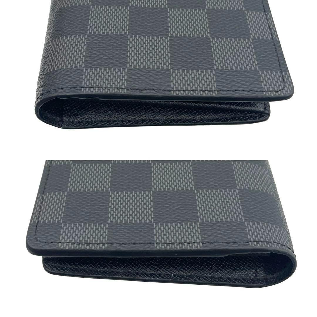 ❣️特上美品【ルイヴィトン】ダミエ グラフィット ポルトフォイユブラザ 8206