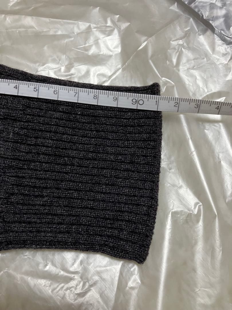 BURBERRY GOLF 羊毛92 カシミヤ8 メンズセーターケーブル編み部分