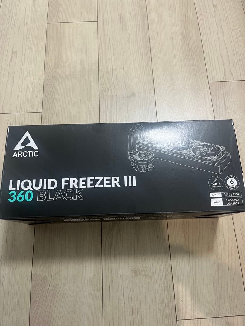 ARCTIC LIQUID FREEZER III 360 BLACK 新しい