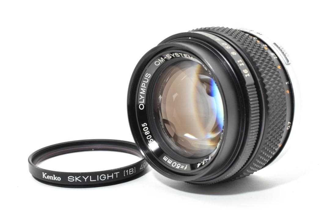 良品 オリンパス OM-System G.Zuiko 50mm 1.4 M705