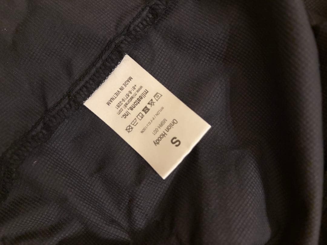 milestone Onion Hoody Sサイズ