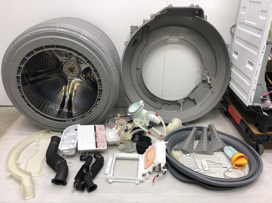 BD-NV120CL 19年製日立 ドラム式洗濯乾燥機 分解洗浄メンテナンス済み