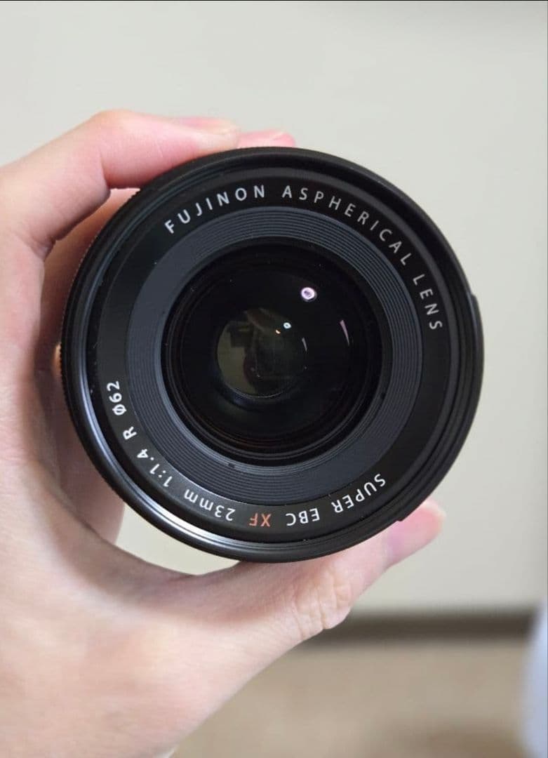 FUJIFILM 23mm F1.4 R 本体のみ フード付き