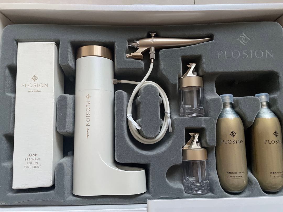 MTG PLOSION 炭酸ミストフェイスセット パールホワイト