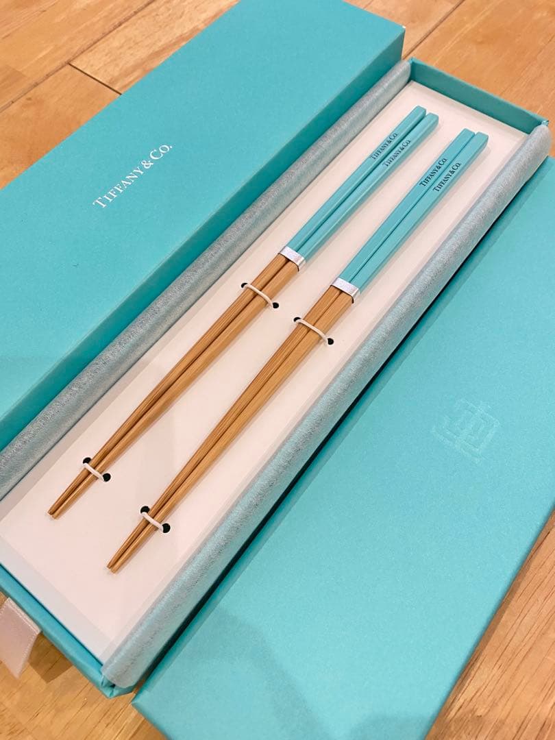 【うさぎん】Tiffany & Co. 夫婦箸