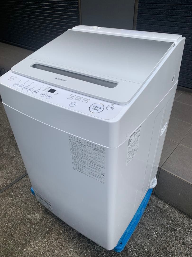 2024年　シャープ SHARP 全自動洗濯機 穴なし槽シリーズ10kg