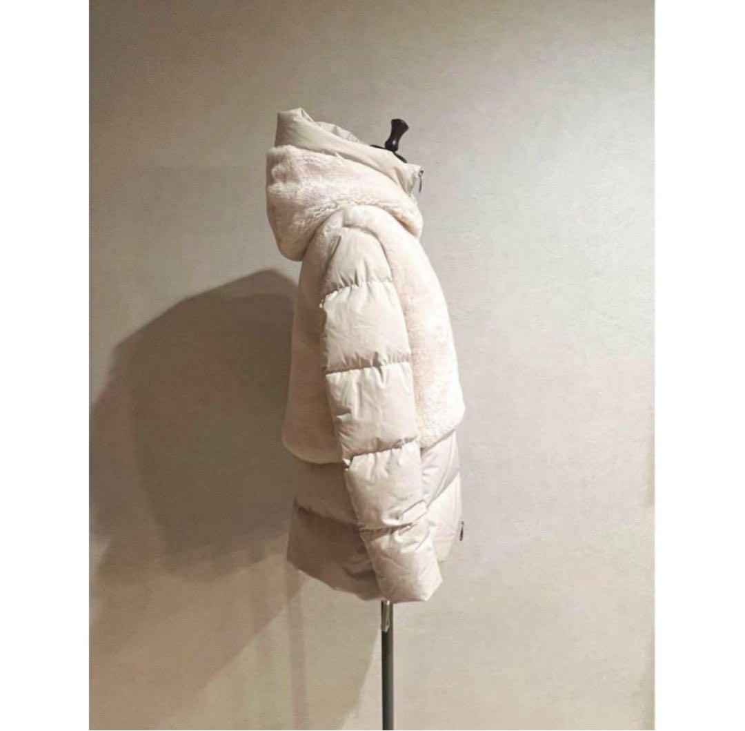 最終値下げDUNO デュノ187,000円 23A/Wムートンダウンコート