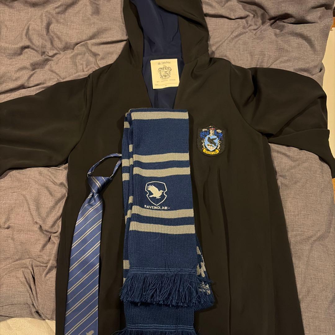 公式ショップ購入品　レイブンクロー ローブ Mサイズ ネクタイ・マフラーセット