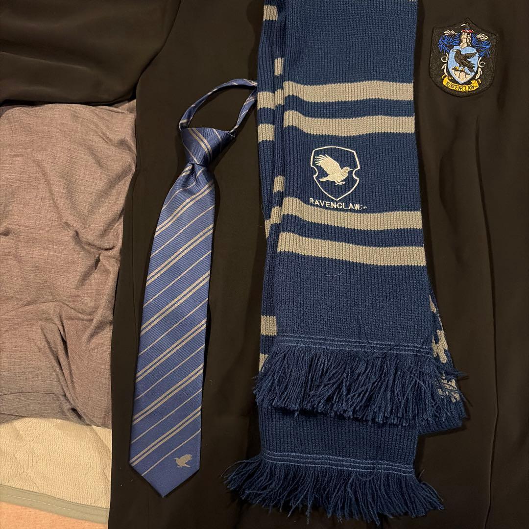 公式ショップ購入品　レイブンクロー ローブ Mサイズ ネクタイ・マフラーセット