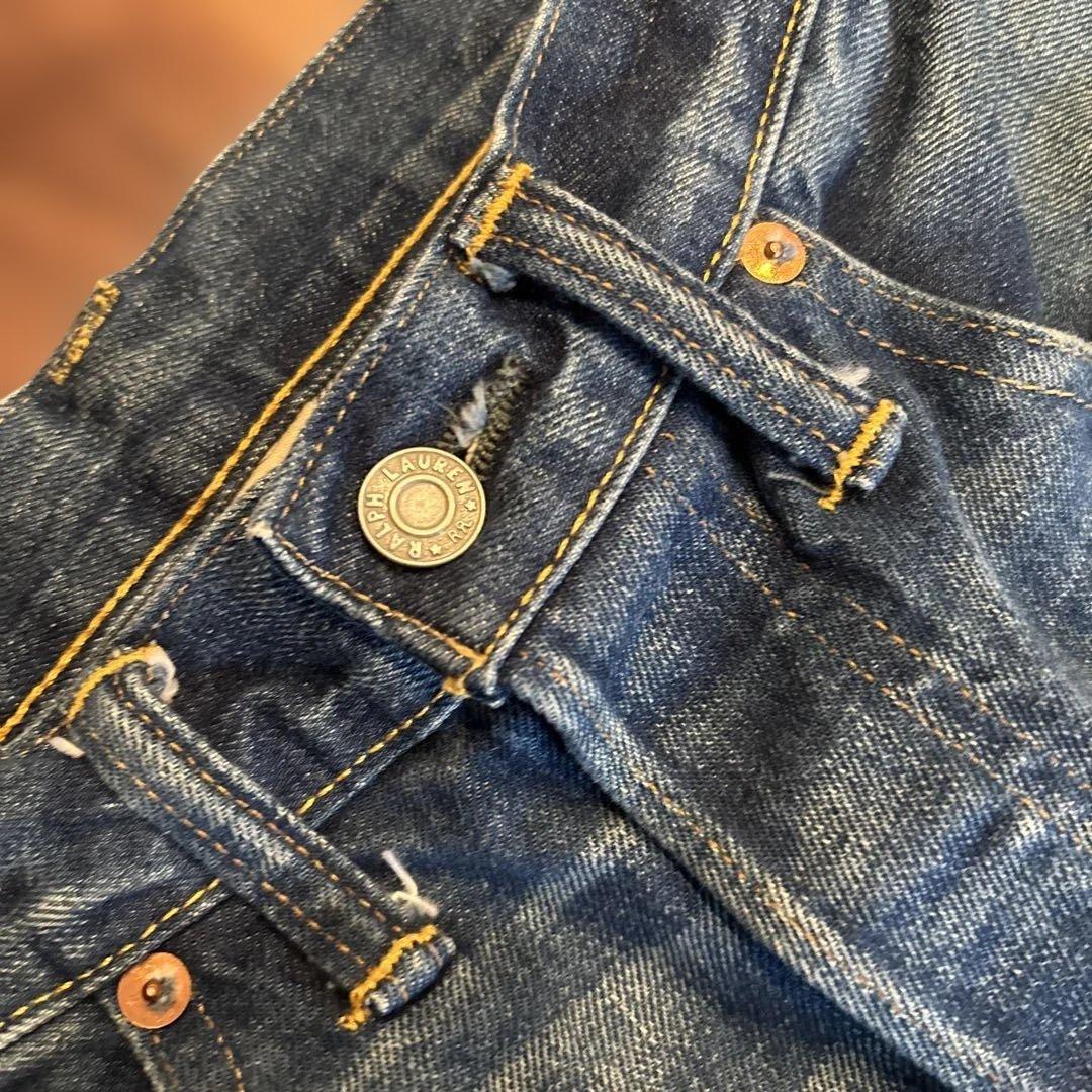 RRL ヴィンテージ５ポケット ストレート デニム ダブルアールエル