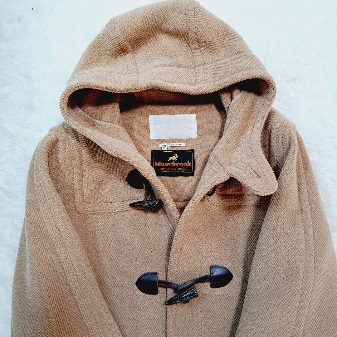 トゥモローランドMoorbrook生地ロング丈ダッフルコート FREEベージュ