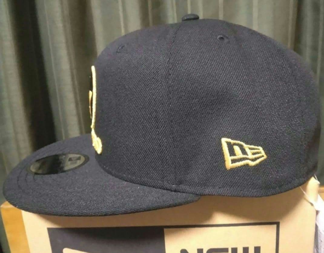 サッポロビール 　ニューエラ　ブラック&ゴール