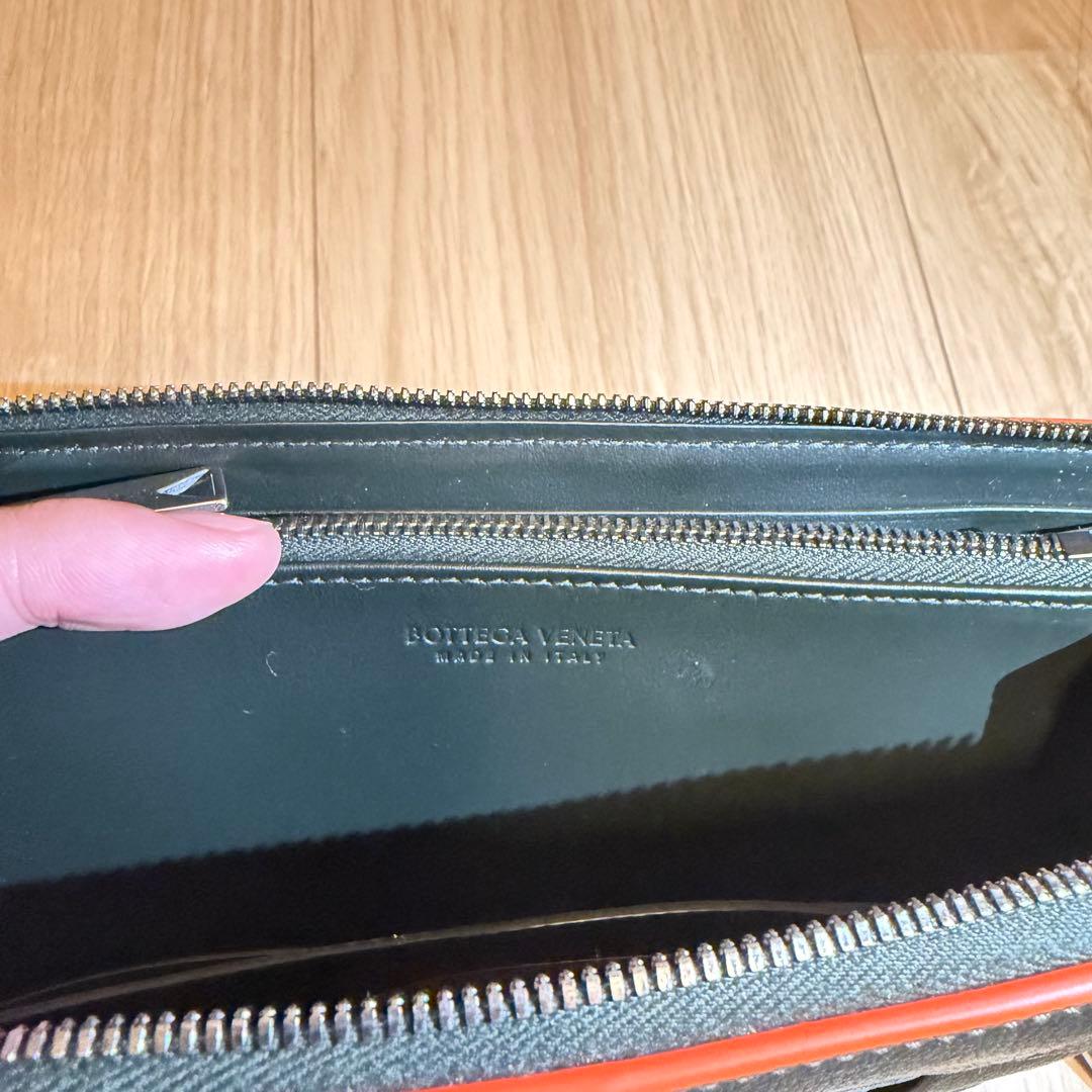 BOTTEGA VENETA カセット　ジップアラウンドロングウォレット