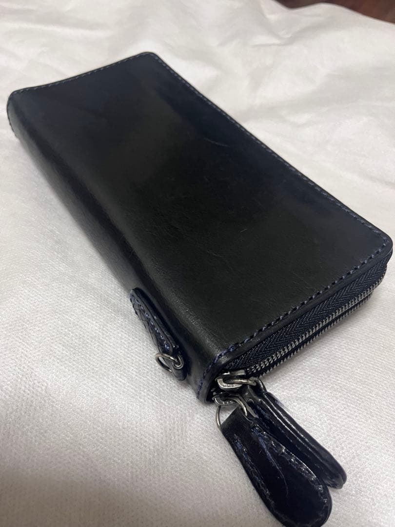 NOMADOI 長財布　ノマドイ　アラバマ　ラウンドファスナー ダブル　レザー