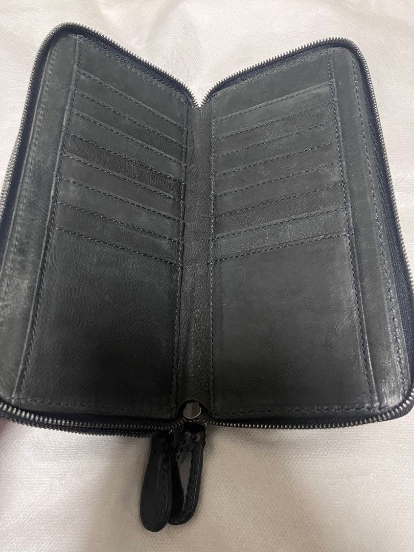 NOMADOI 長財布　ノマドイ　アラバマ　ラウンドファスナー ダブル　レザー