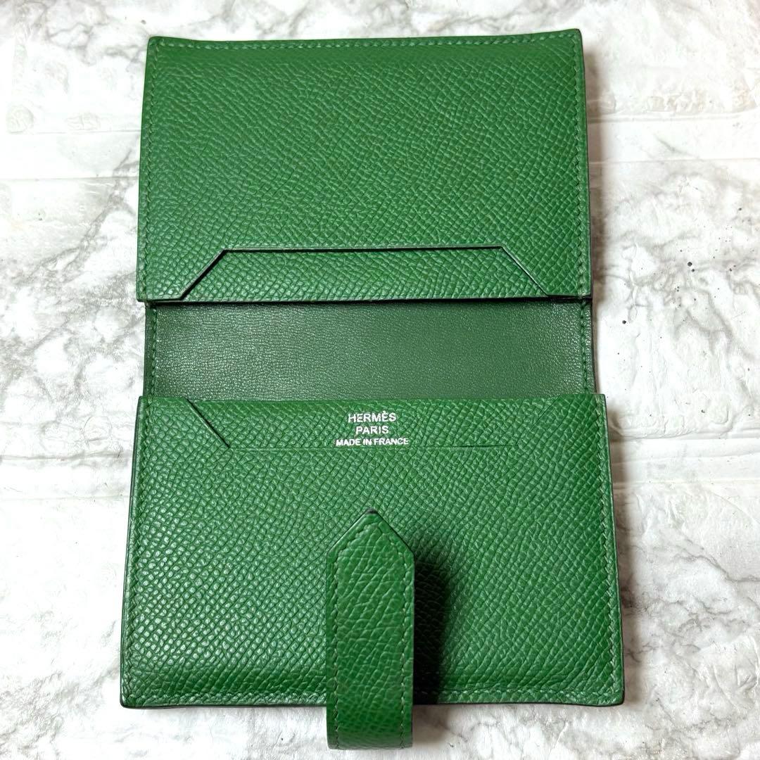 エルメス　HERMES ベアン　カードケース　名刺入れ　定期入れ　ケース