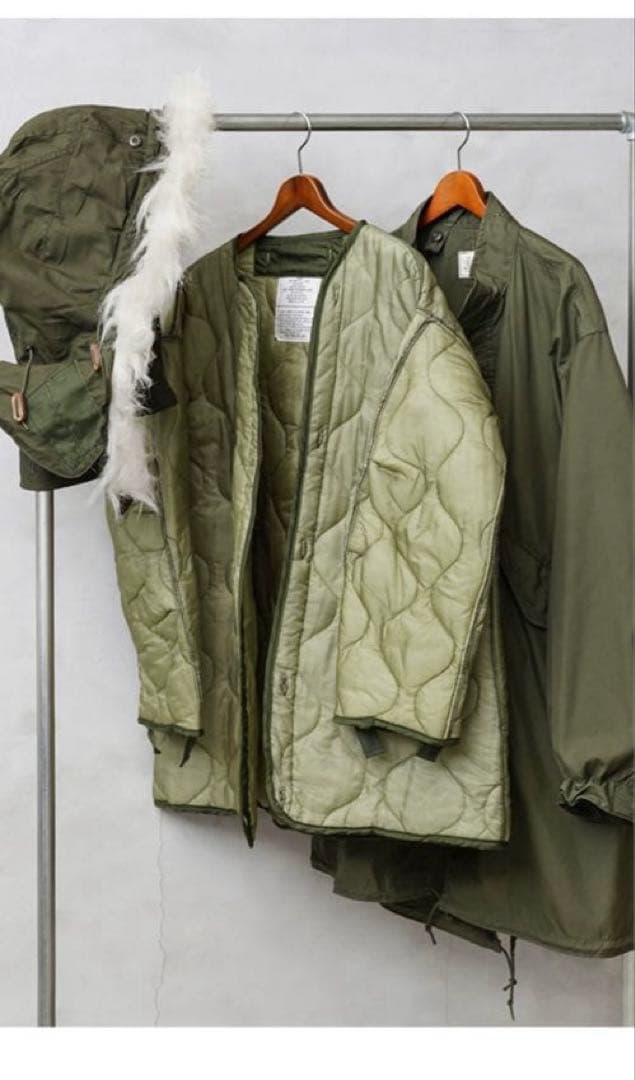 デッドストックm-65 フィッシュテールパーカー　モッズコート