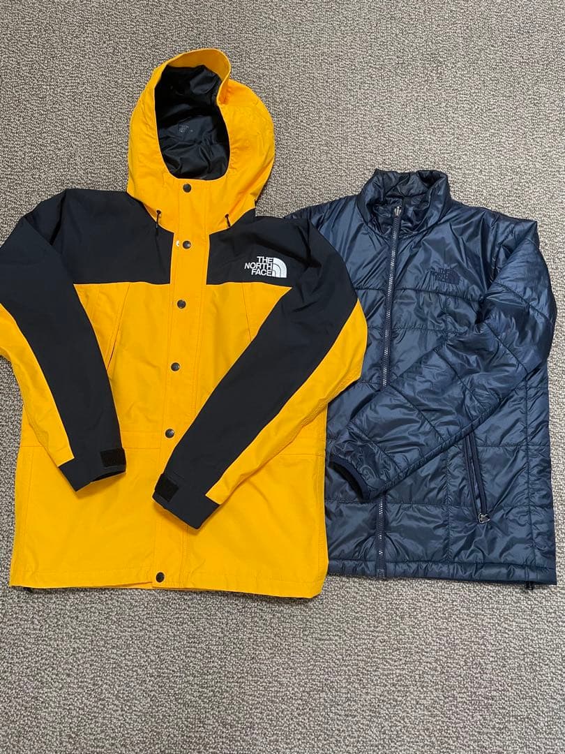 THE NORTH FACE マウンテンライト　ジップインジップセット販売