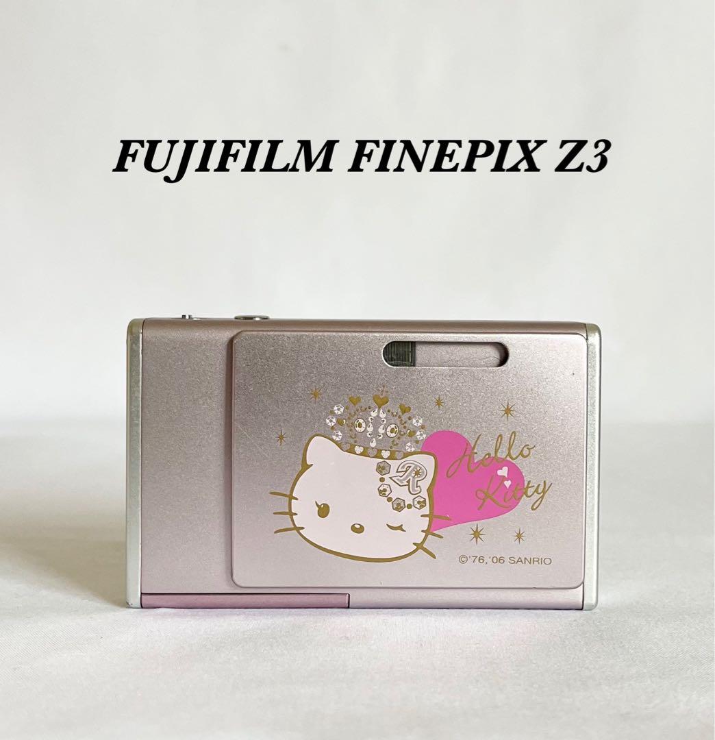 【レア 完動品】FUJIFILM FINEPIX Z3 キティコラボ動作確認済み