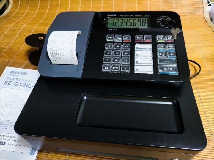 カシオレジスター　SE-G2　コンパクト　人気機種　 感熱紙　250501