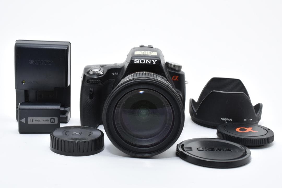 SONY ソニー α55＋シグマ 17-70mm F2.8-4.5 カメラ