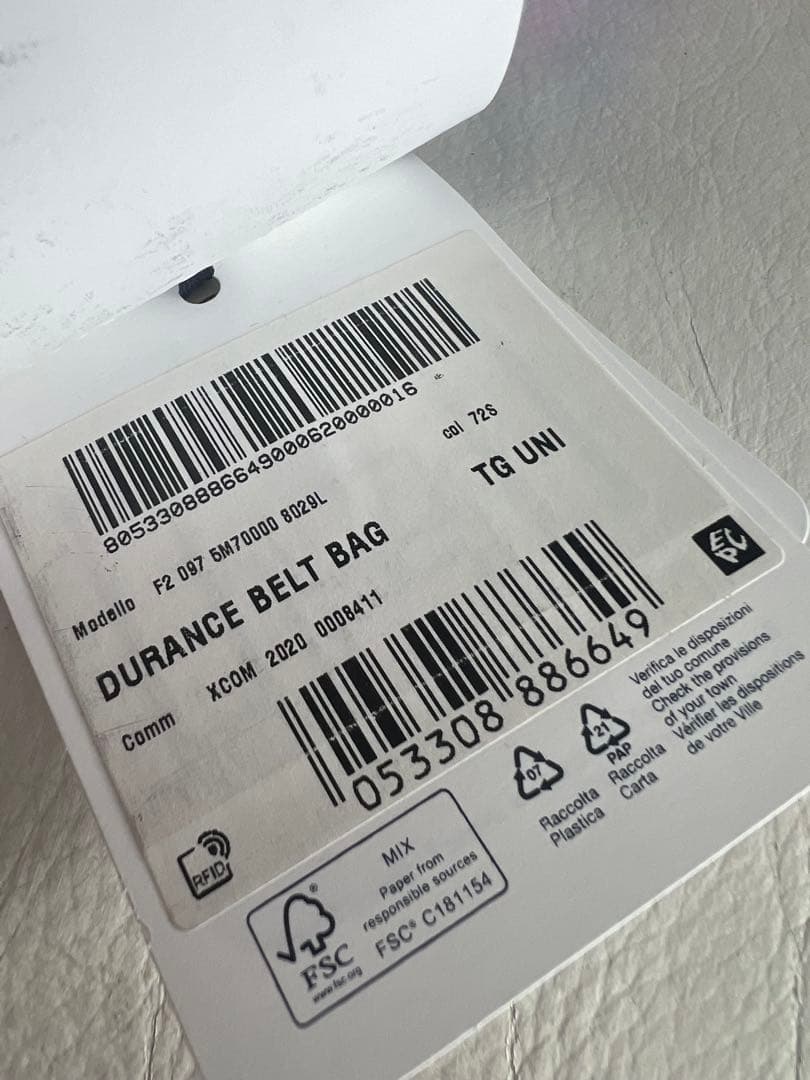 〈新品タグ付き〉MONCLER DURANCE BELT BAG ボディバッグ