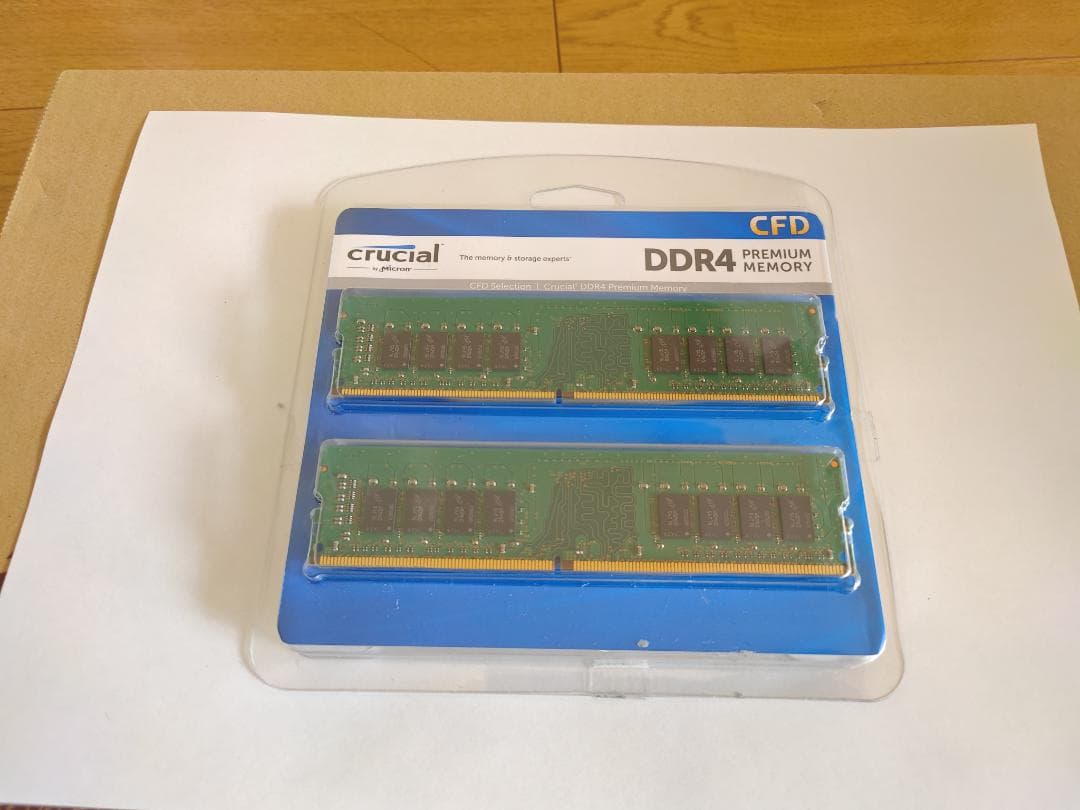 メモリ crucial DDR4-3200 32GB (16GB2枚組セット)