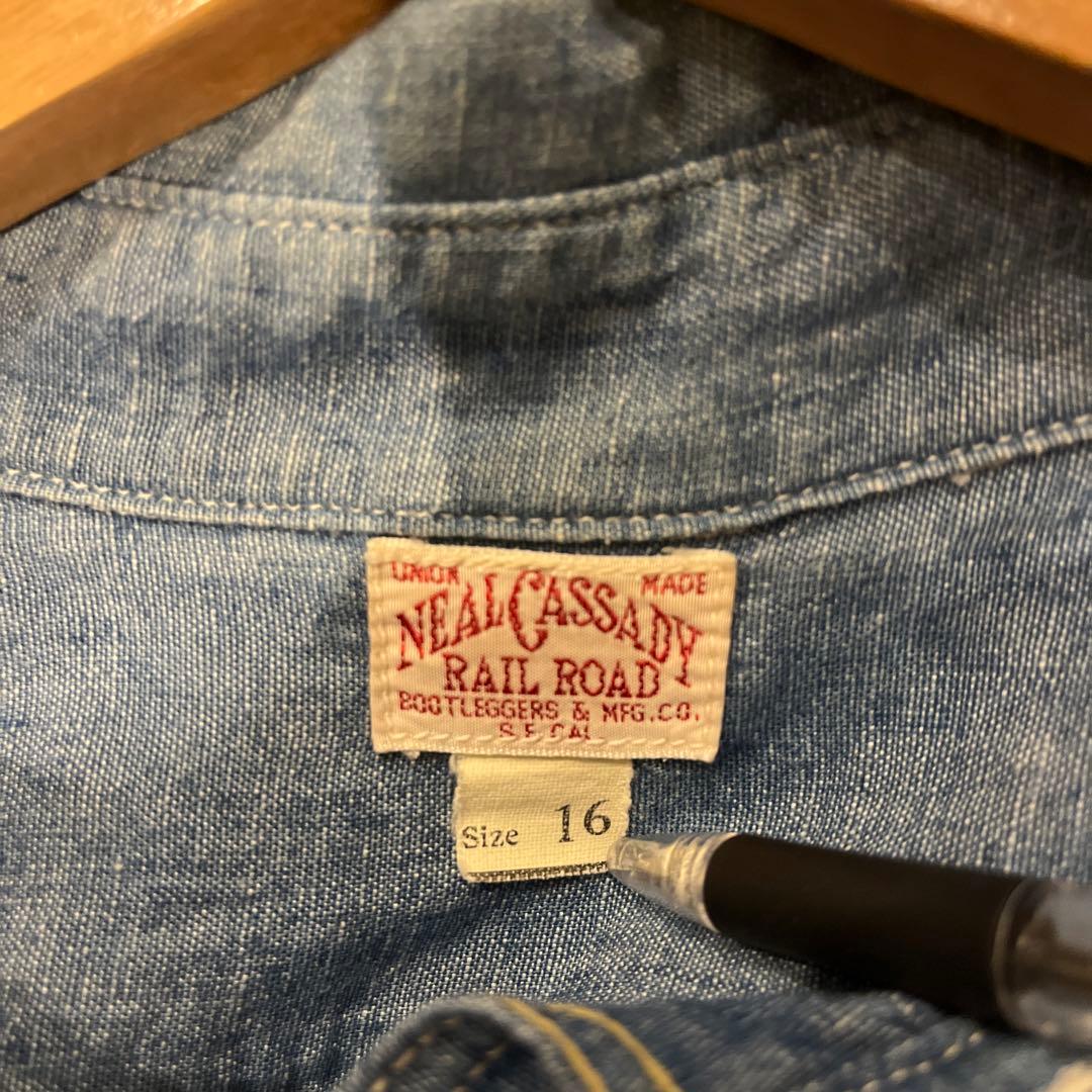 (希少)ブートレガーズ ”CHAMBRAY SHIRT”フリーホイーラーズ