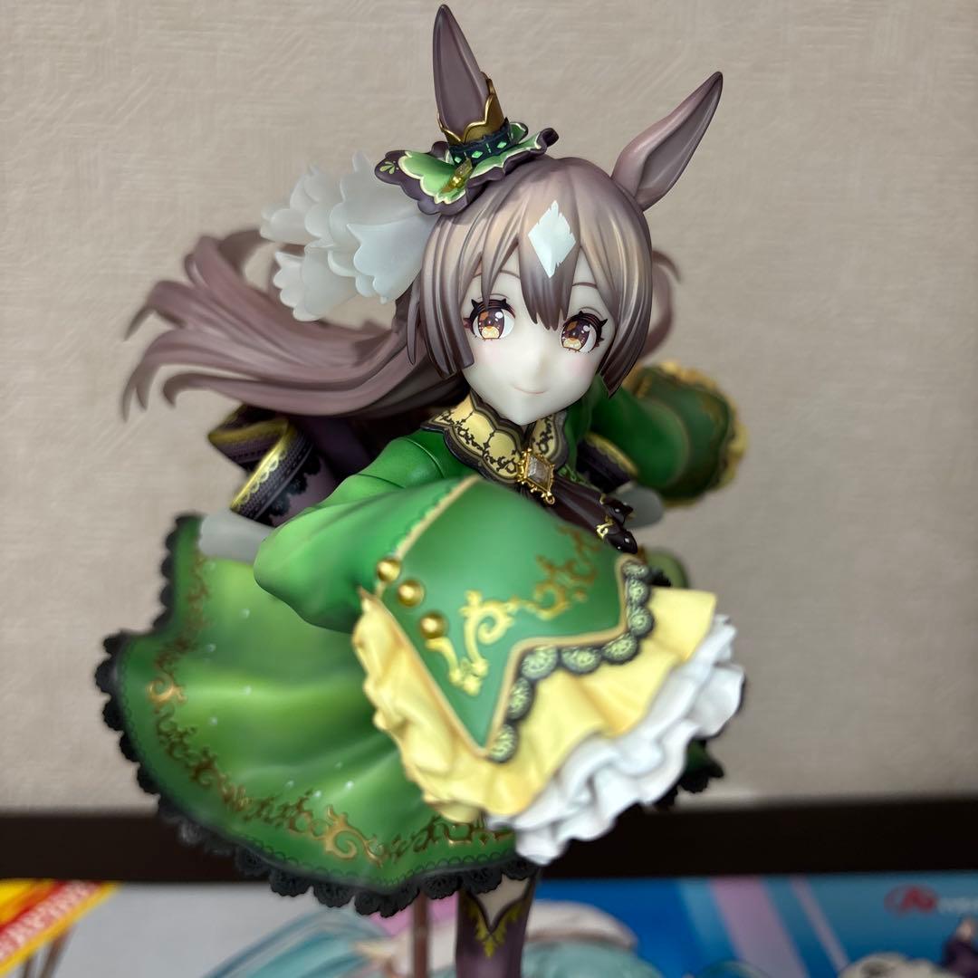 【中古】【値下げ可】 ウマ娘　サトノダイヤモンド　勝負服　1/7フィギュア