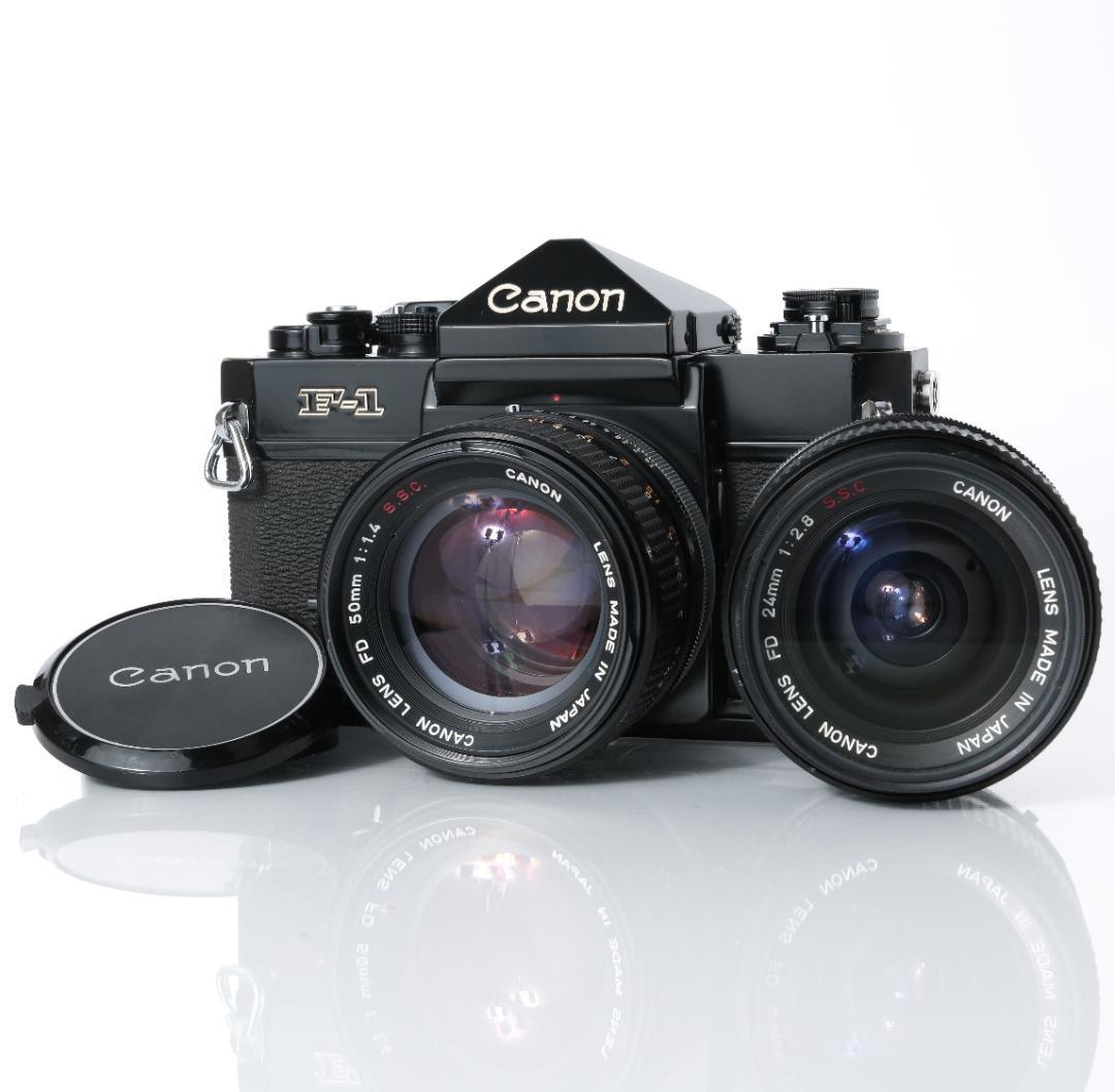 Canon F-1 後期 / FD50mm f1.4 +24mm f2.8ssc