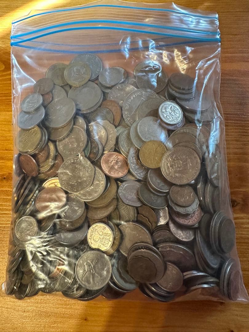 海外硬貨　古銭　まとめ4kg他