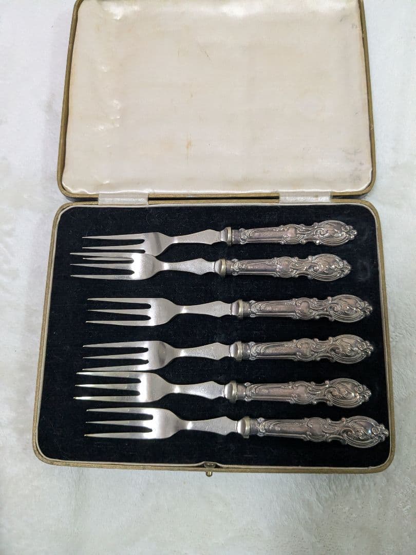 銀食器　フォークセット6本