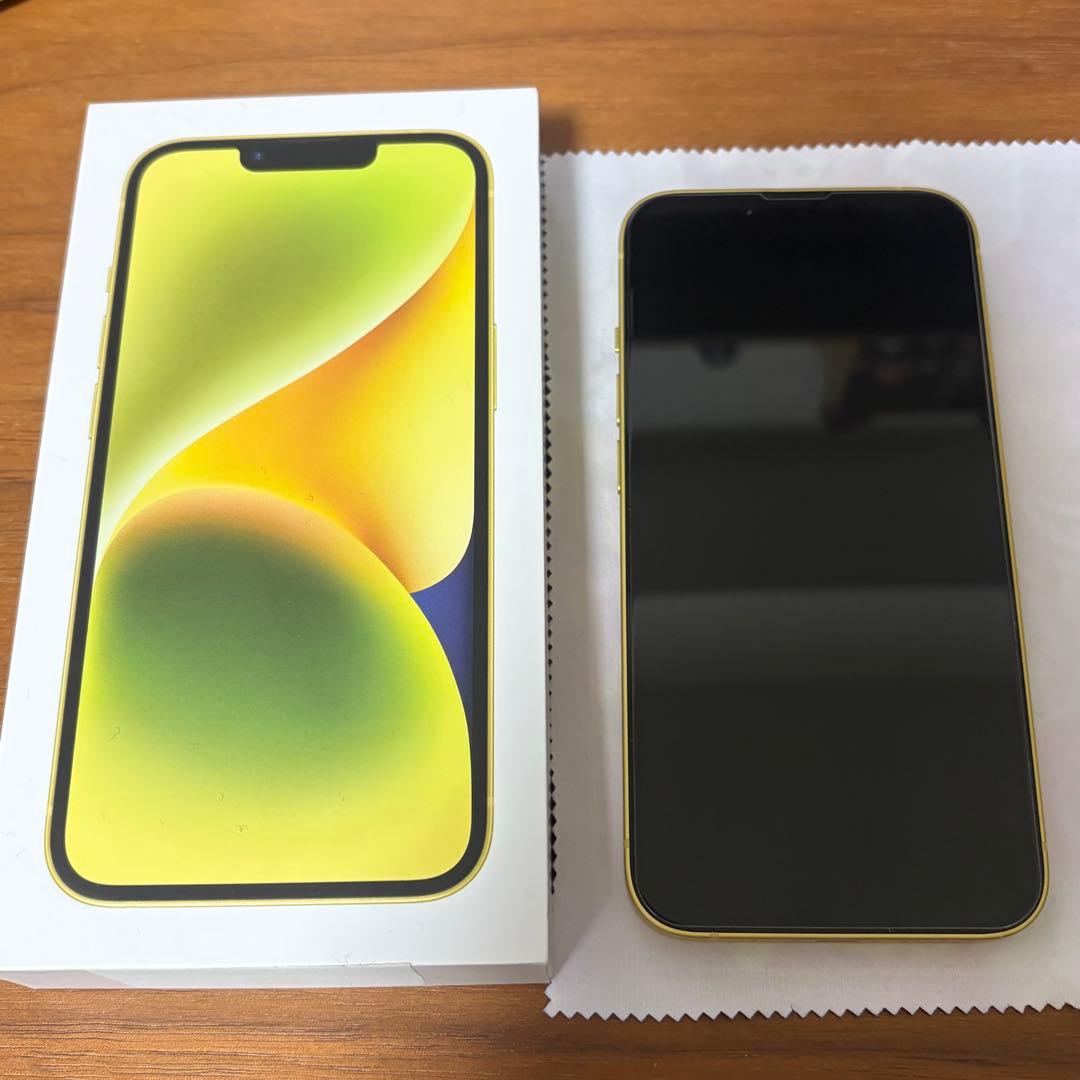 iPhone14 128GB イエロー SIMフリー 本体