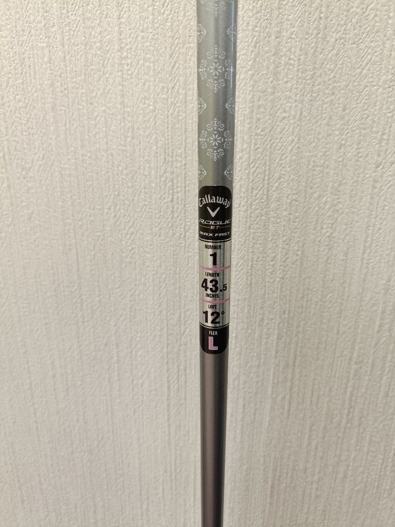 Callaway Rogue MAX FAST ドライバー　レディース　12度L