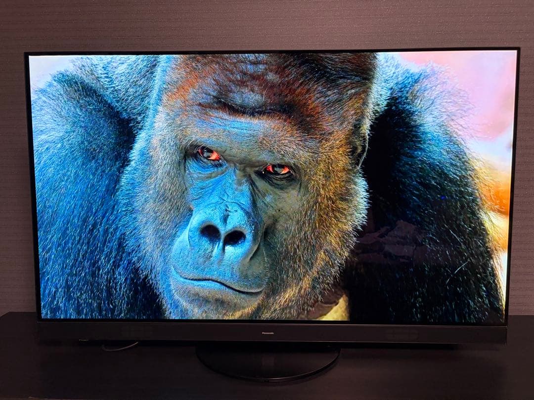 美品　パナソニック 55型 有機ELテレビ ビエラ 4K TH-55HZ1800