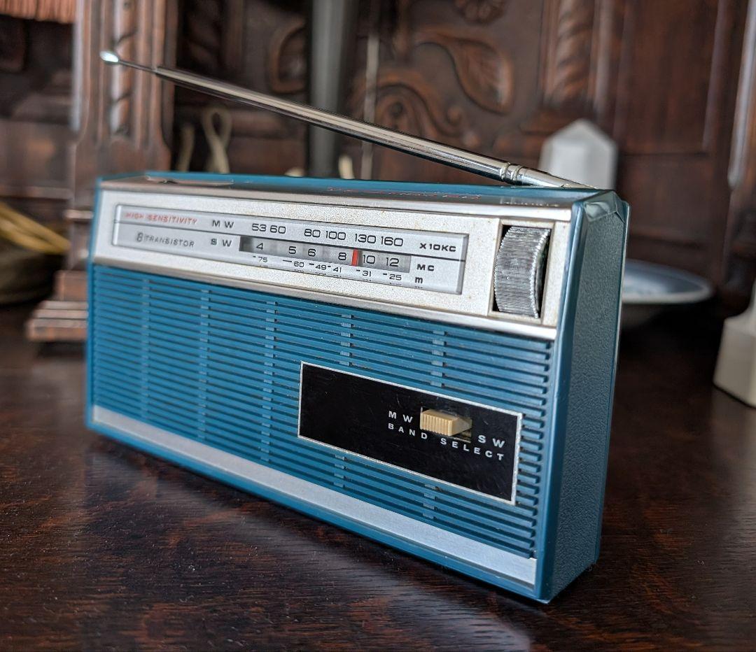 明日迄値下げ‼️スタンダード　トランジスタラジオSR-H740　動作品