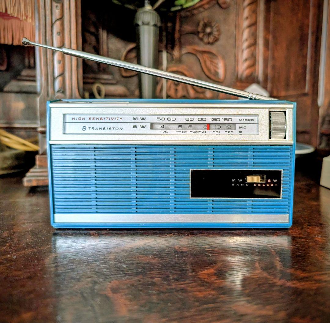 明日迄値下げ‼️スタンダード　トランジスタラジオSR-H740　動作品