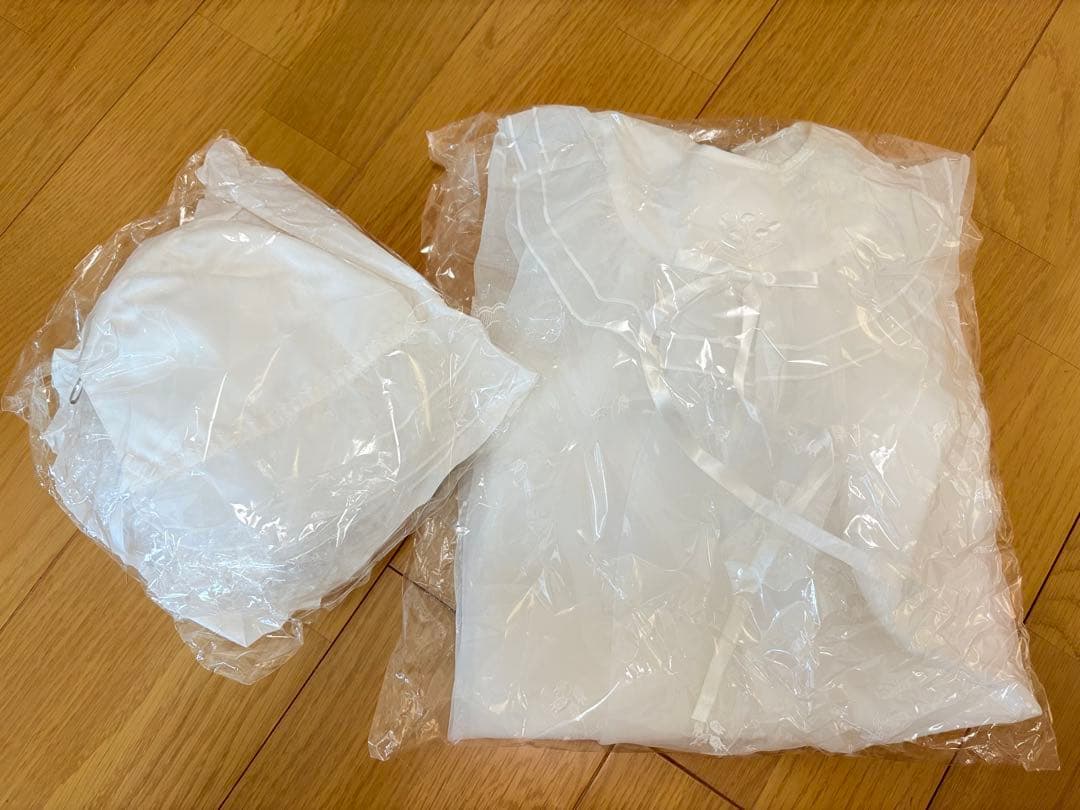 familiar ファミリア　すずらん　ベビードレス&帽子 セット│ お宮参り