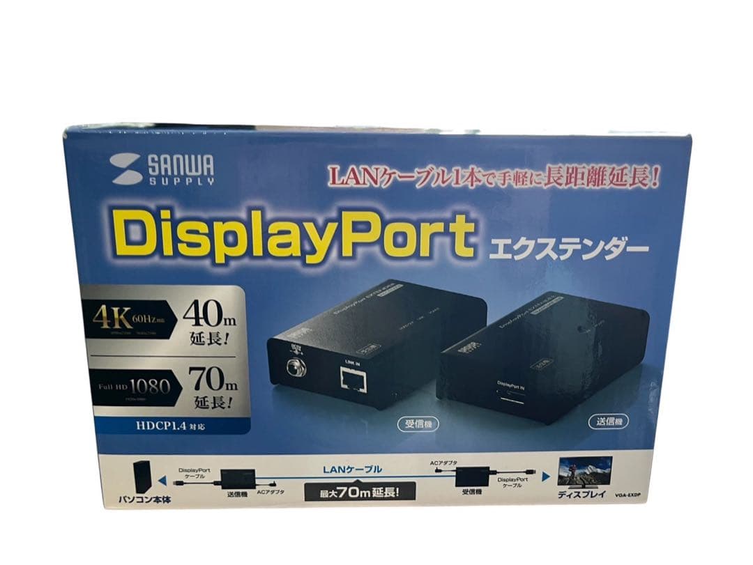 ◯【新品未使用】SANWASUPPLY VGA-EXDP ディスプレイポート