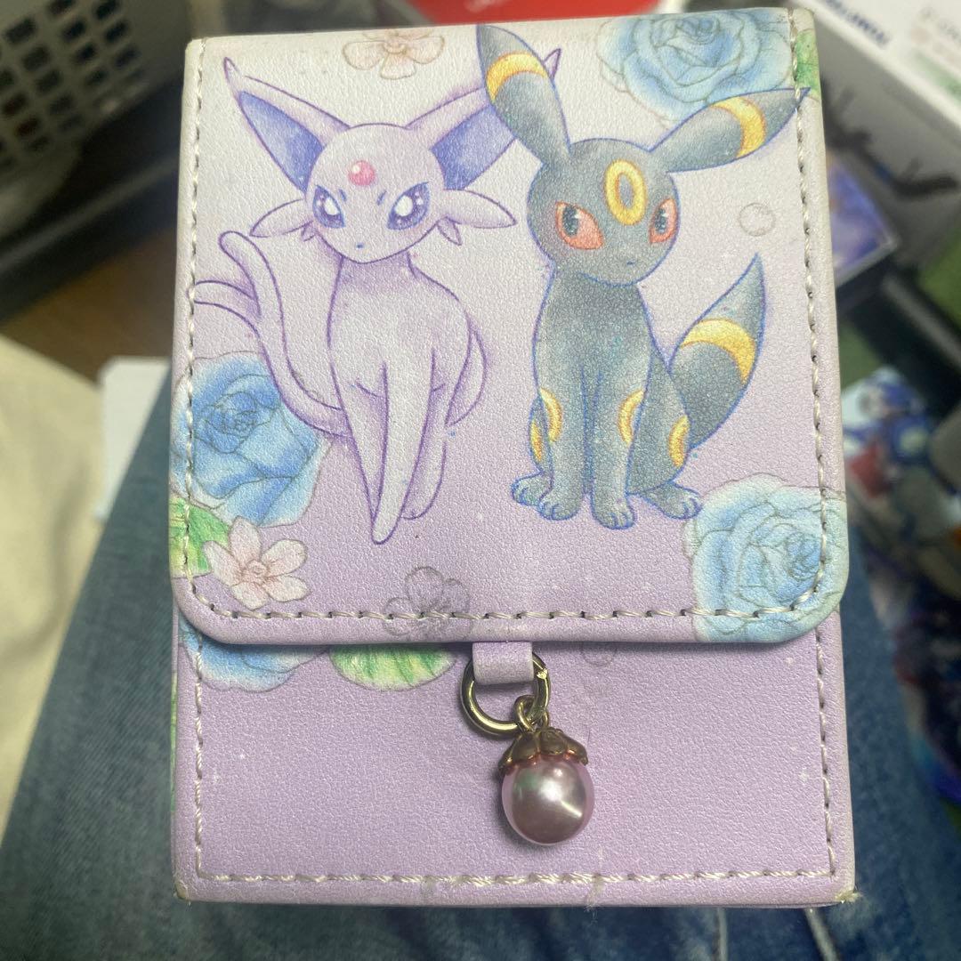 ポケモンセンター限定！ブラッキー&エーフィ　フリップデッキケース